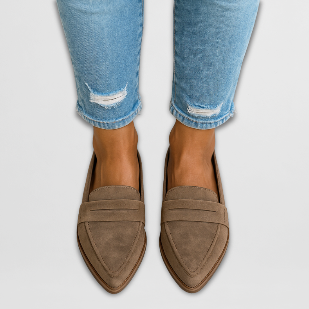Nadine - Suede Loafers