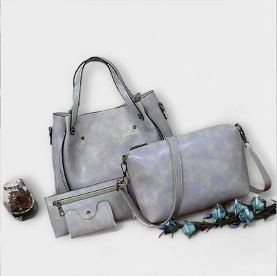 Emma | Elegant 4-Piece Vintage Bag Set for Timeless Style