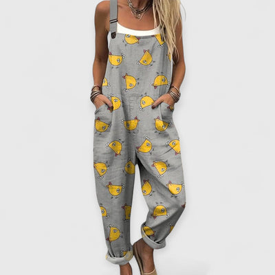 Aurore | Playful Chick Overalls