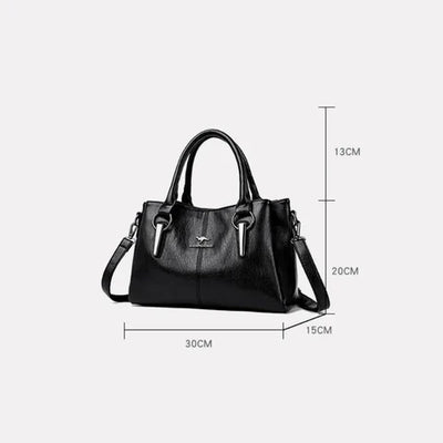 Noora™ | Soft Leather Crossbody Bag