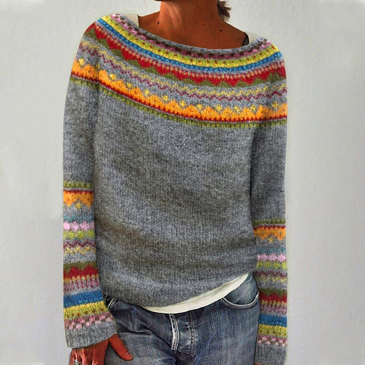 MARJA – FAIR ISLE JUMPER
