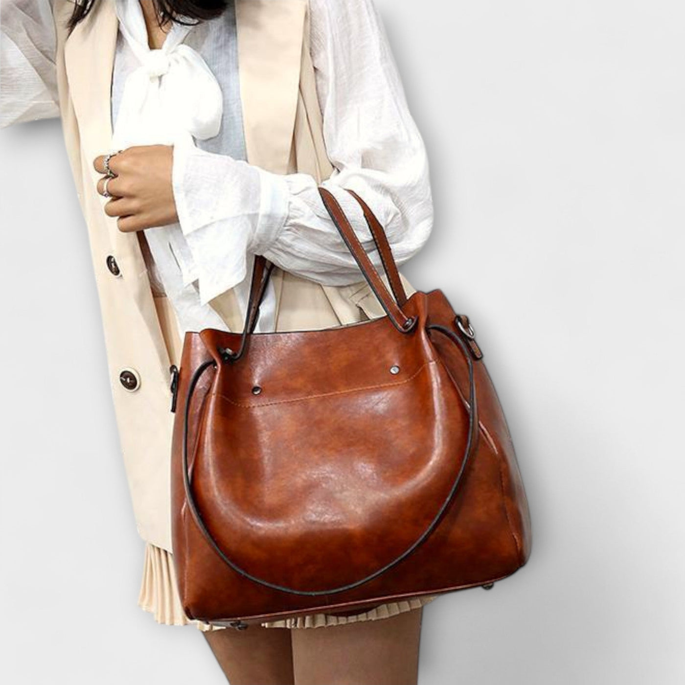 Emma | Elegant 4-Piece Vintage Bag Set for Timeless Style