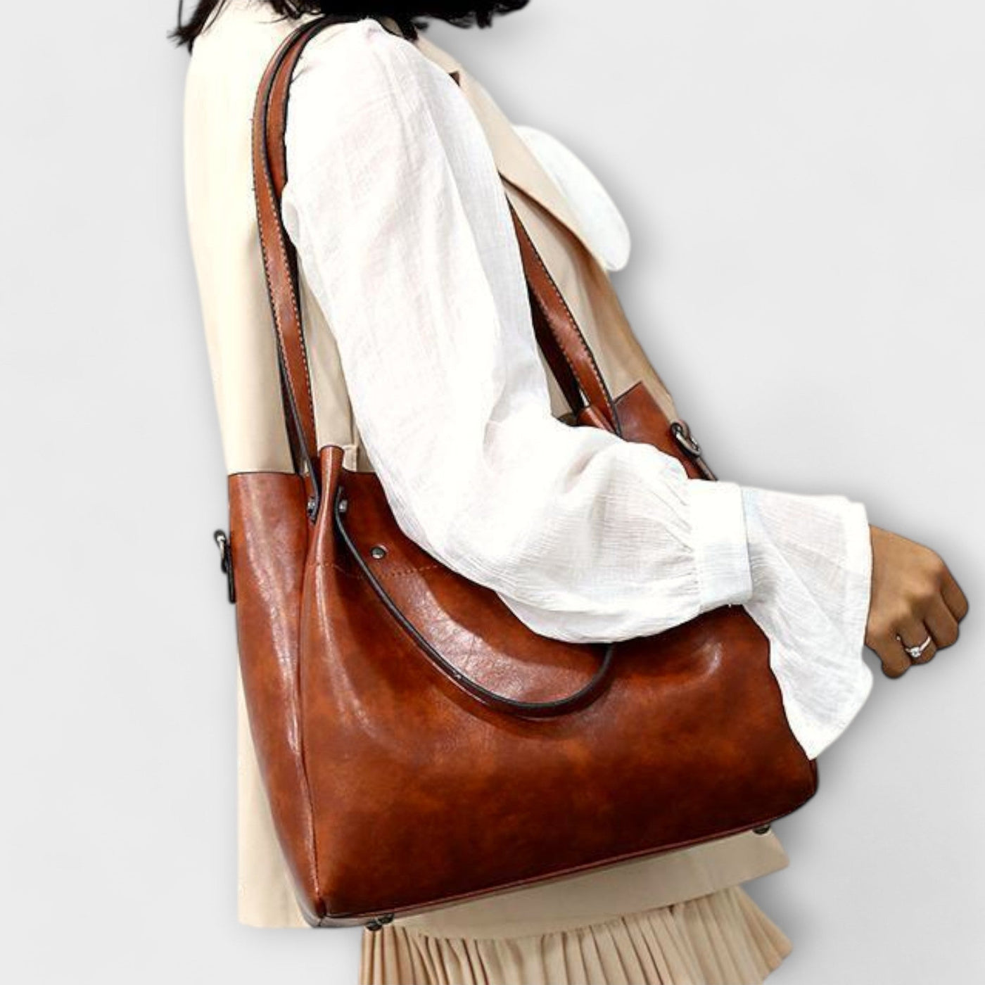 Emma | Elegant 4-Piece Vintage Bag Set for Timeless Style