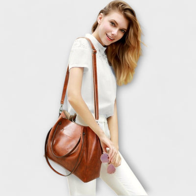 Emma | Elegant 4-Piece Vintage Bag Set for Timeless Style
