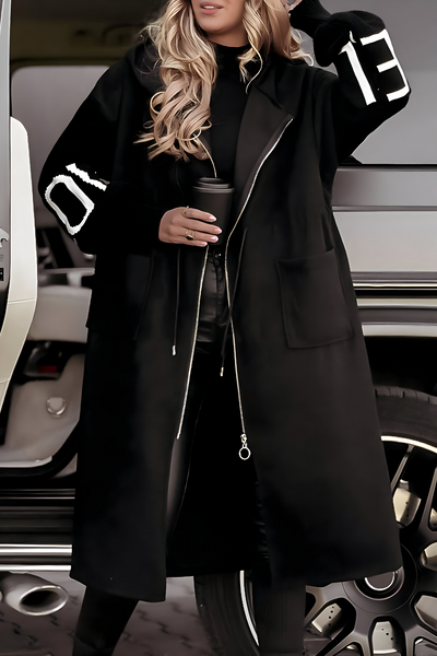 Holly | Elegant Hooded Coatigan
