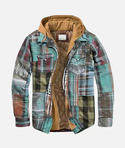 Alain™ | Patchwork Check Jacket