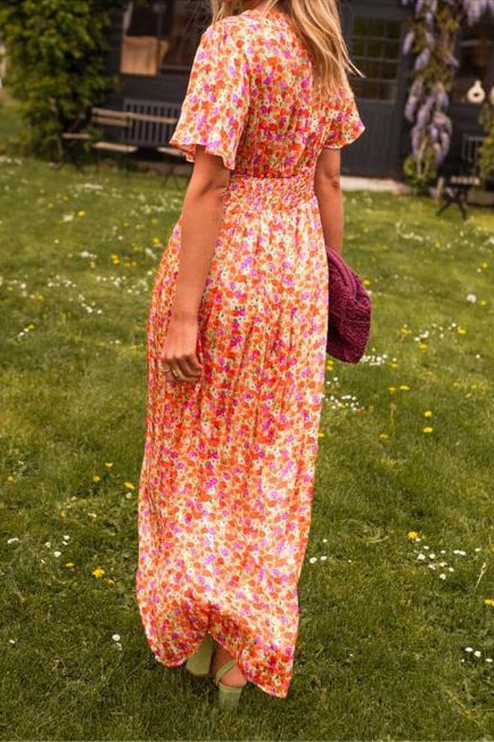 Julissa® | Radiant Petal Maxi Dress