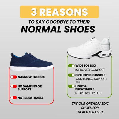 StrideEase™ – Ergonomic pain-relief shoes for all-day comfort