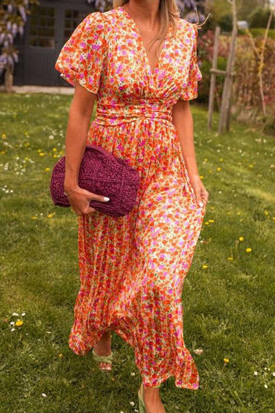 Julissa® | Radiant Petal Maxi Dress