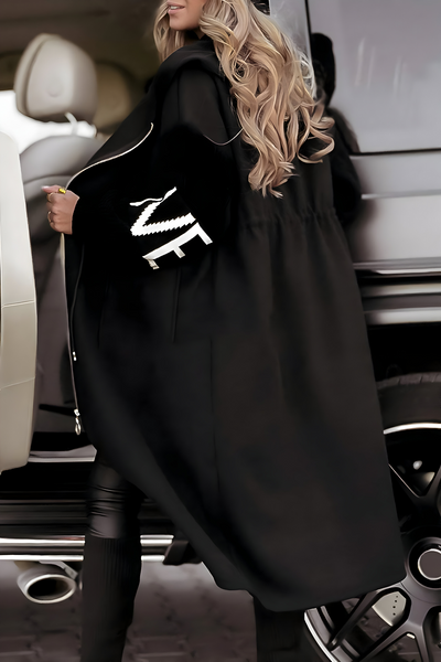 Holly | Elegant Hooded Coatigan