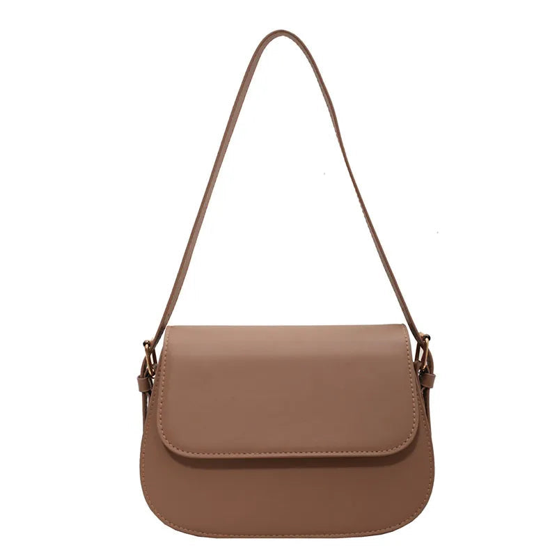 Sarah | Elegant shoulder bag in sophisticated nude tone for stylish use