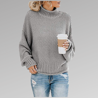 Braelyn | Pullover with High Neck