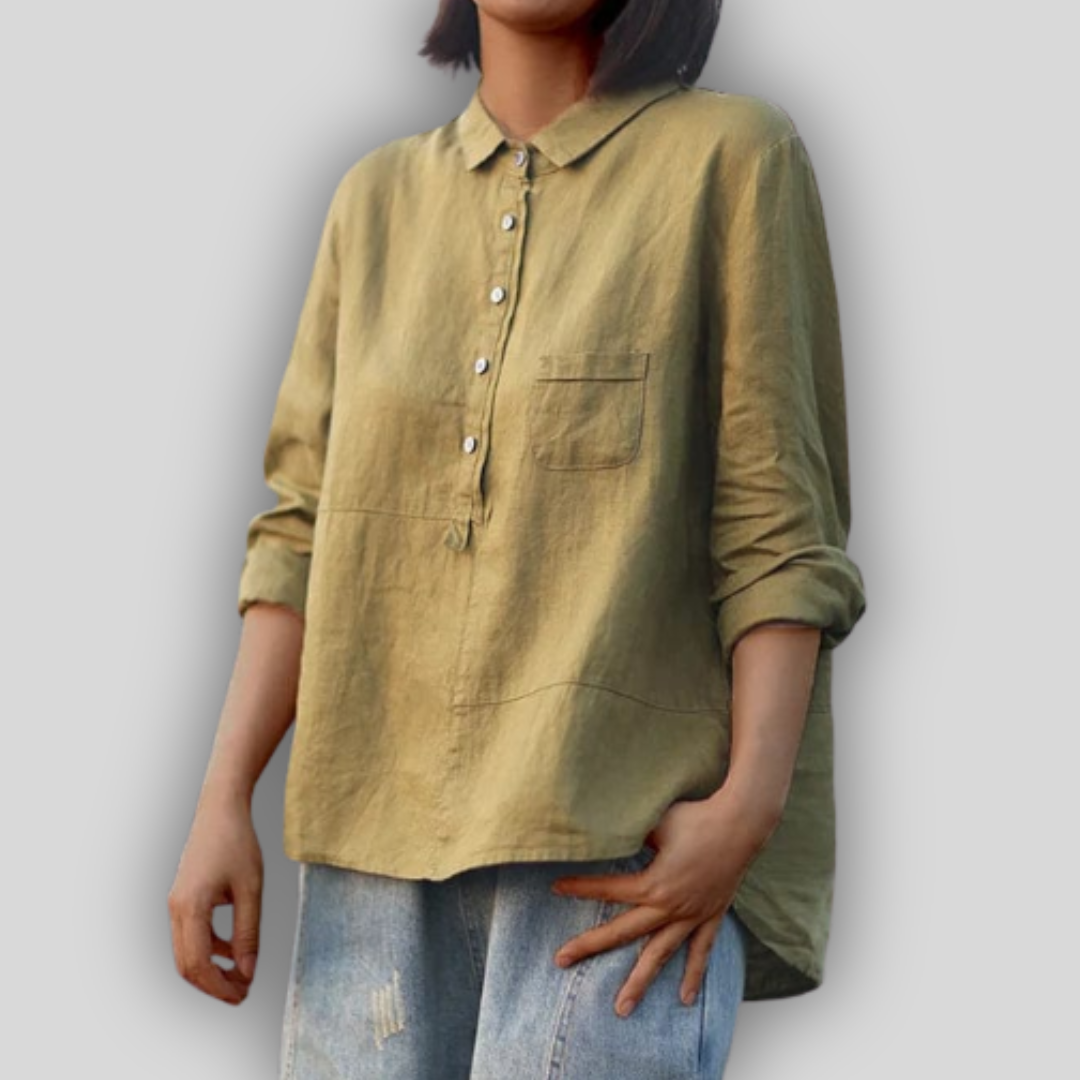 Katrin | Linen Blouse