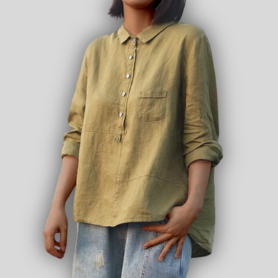 Katrin | Linen Blouse