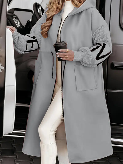 Holly | Elegant Hooded Coatigan