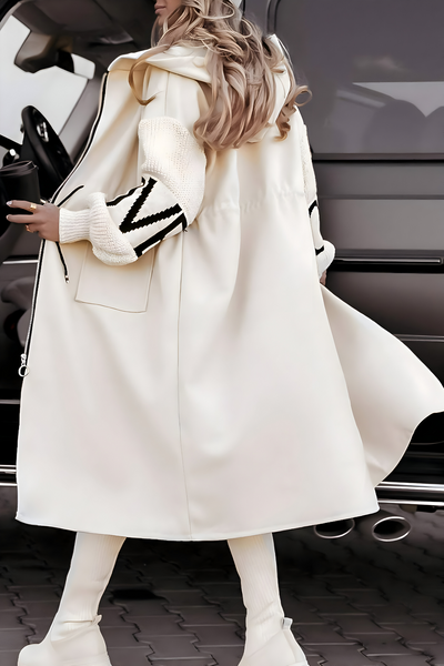 Holly | Elegant Hooded Coatigan
