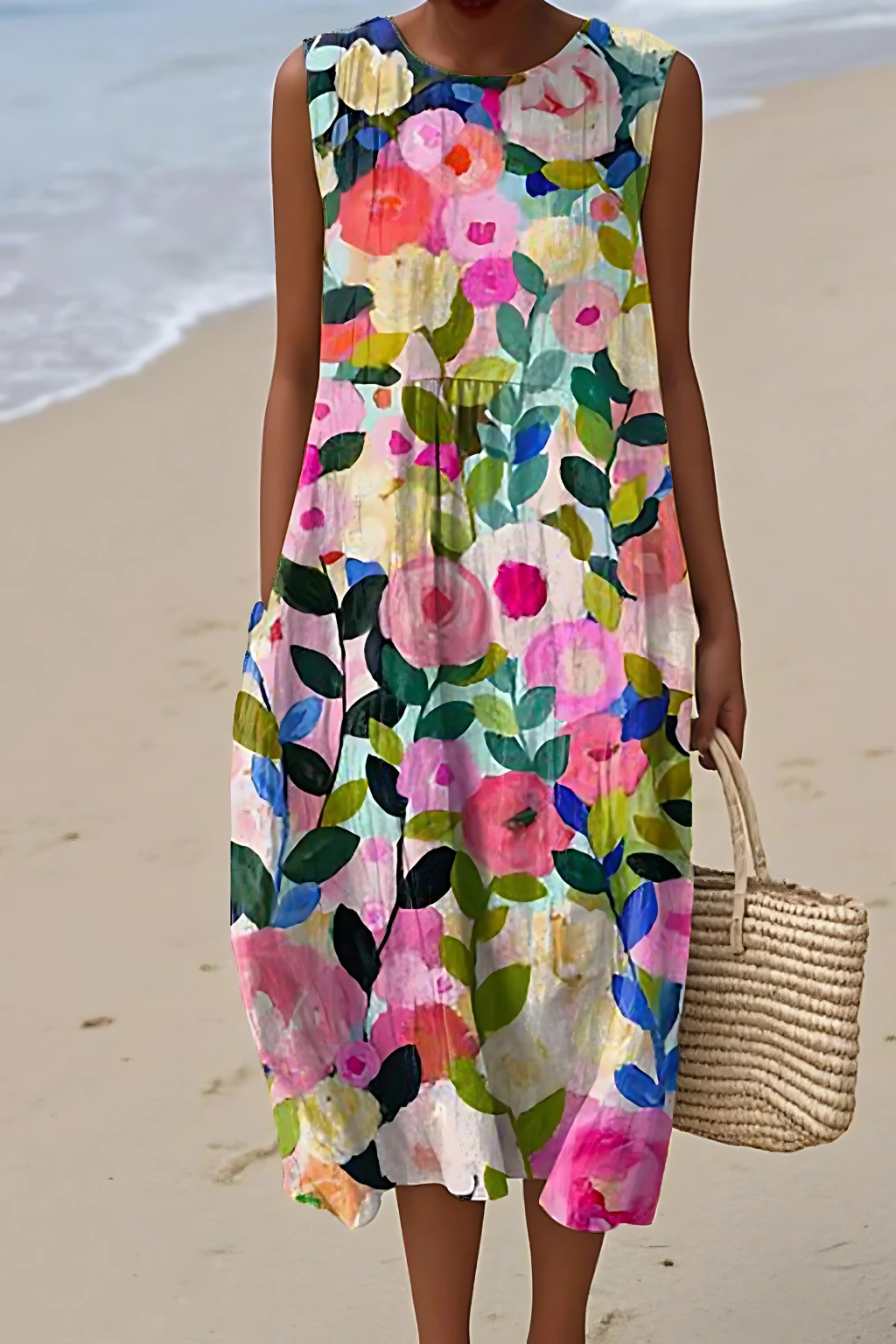 Sleeveless Dress – Casual Charm for Sunny Days