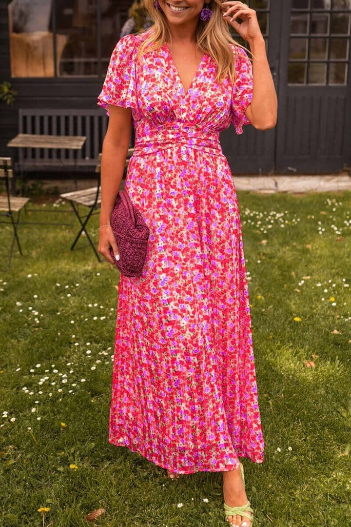Julissa® | Radiant Petal Maxi Dress