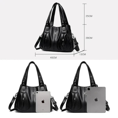 Noora™ | Casual Vegan Leather Bag