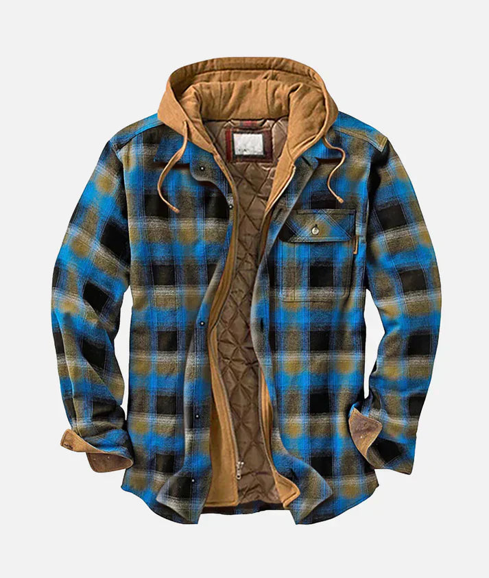 Alain™ | Patchwork Check Jacket