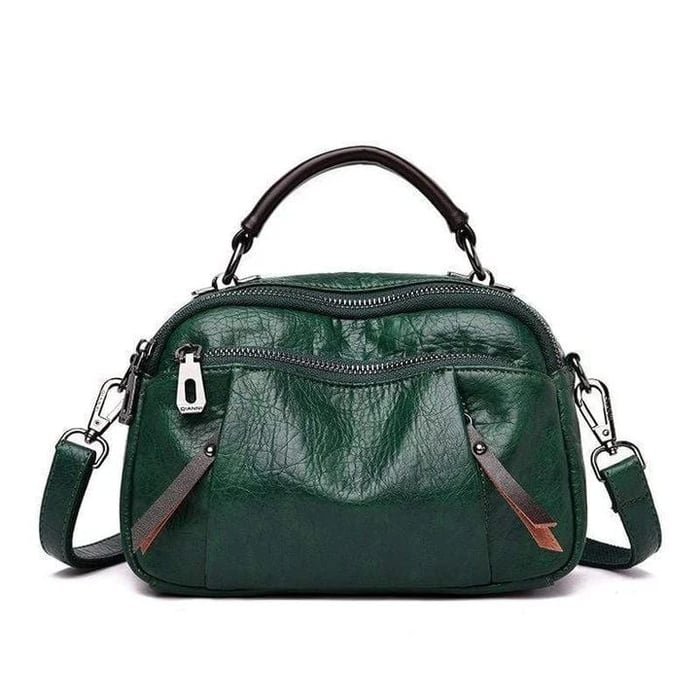 Nicola | Elegant and Versatile Small Bag in Warm Golden Cognac Color