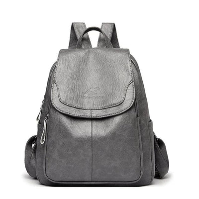 Michelle | Elegant and Light White Backpack with Stylish Design