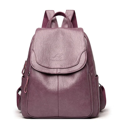 Michelle | Elegant and Light White Backpack with Stylish Design