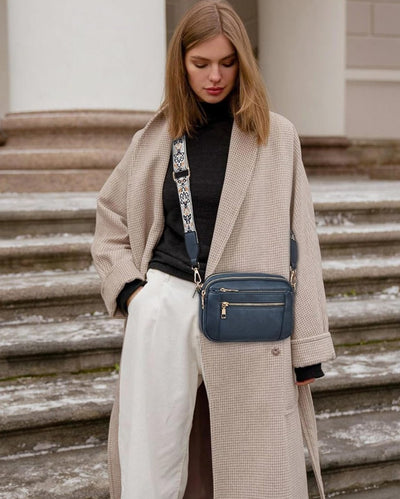 Olivia | Elegant and Versatile Crossbody Bag with Trendy Patterned Adjustable Strap
