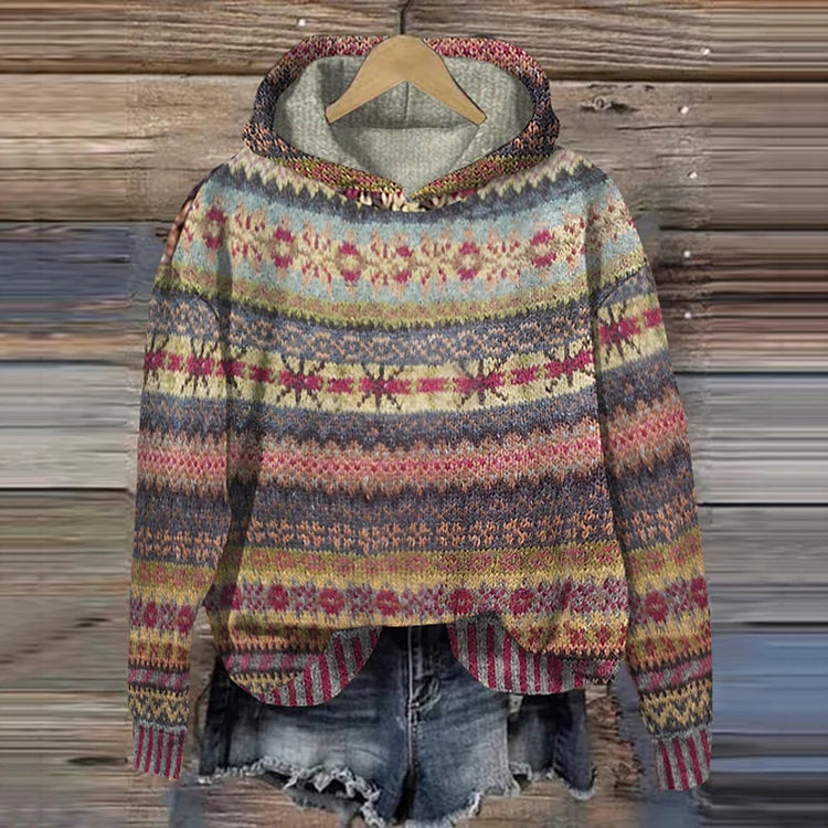 Liora - Cozy Ethno Sweater