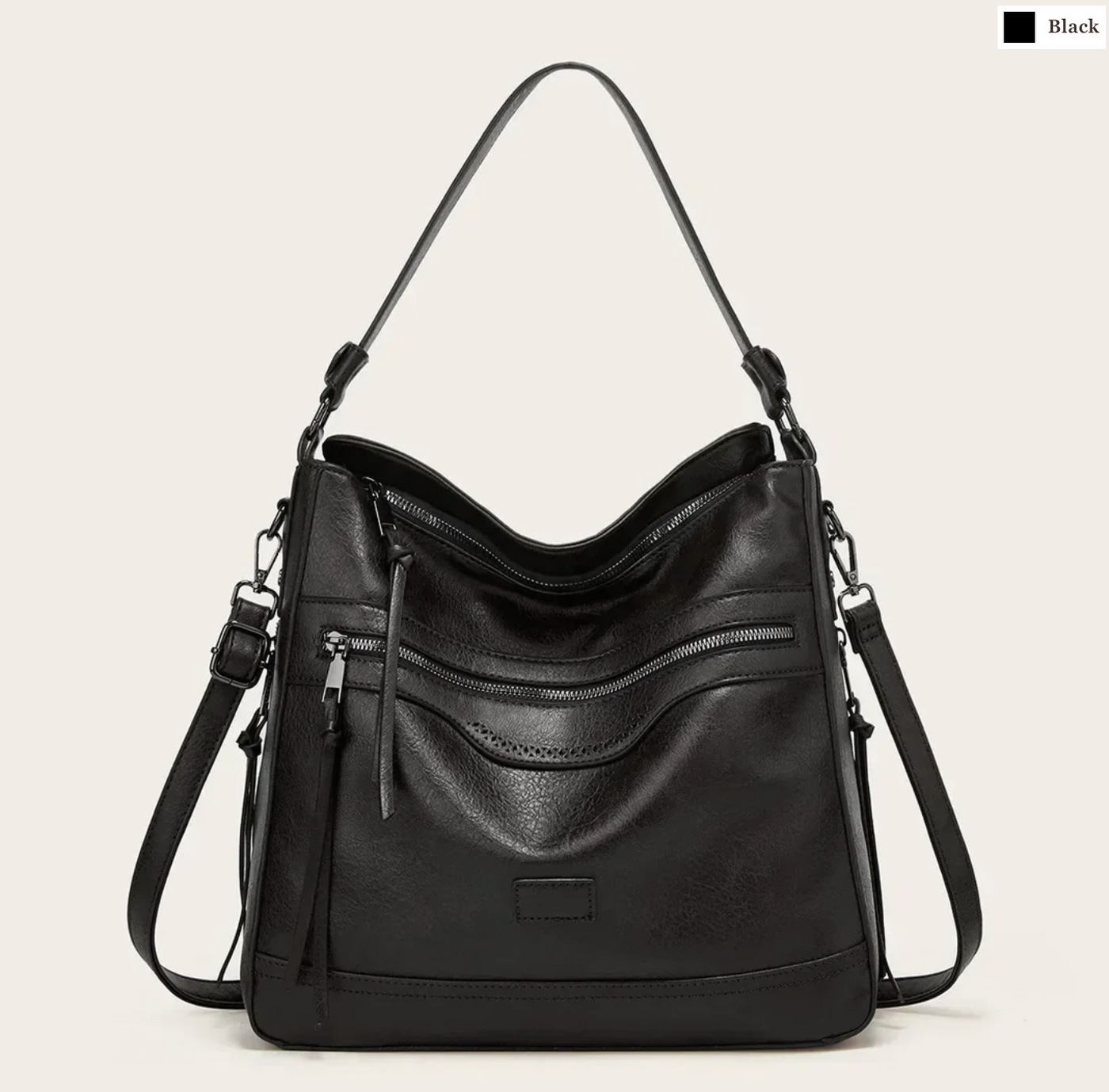 Mary | Stylish and elegant shoulder bag with flowing wave design