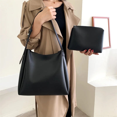 Georgina | Elegant minimalist shoulder bag with modern design for a sophisticated look