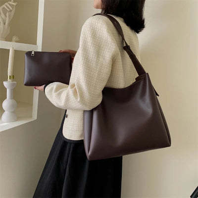 Georgina | Elegant minimalist shoulder bag with modern design for a sophisticated look