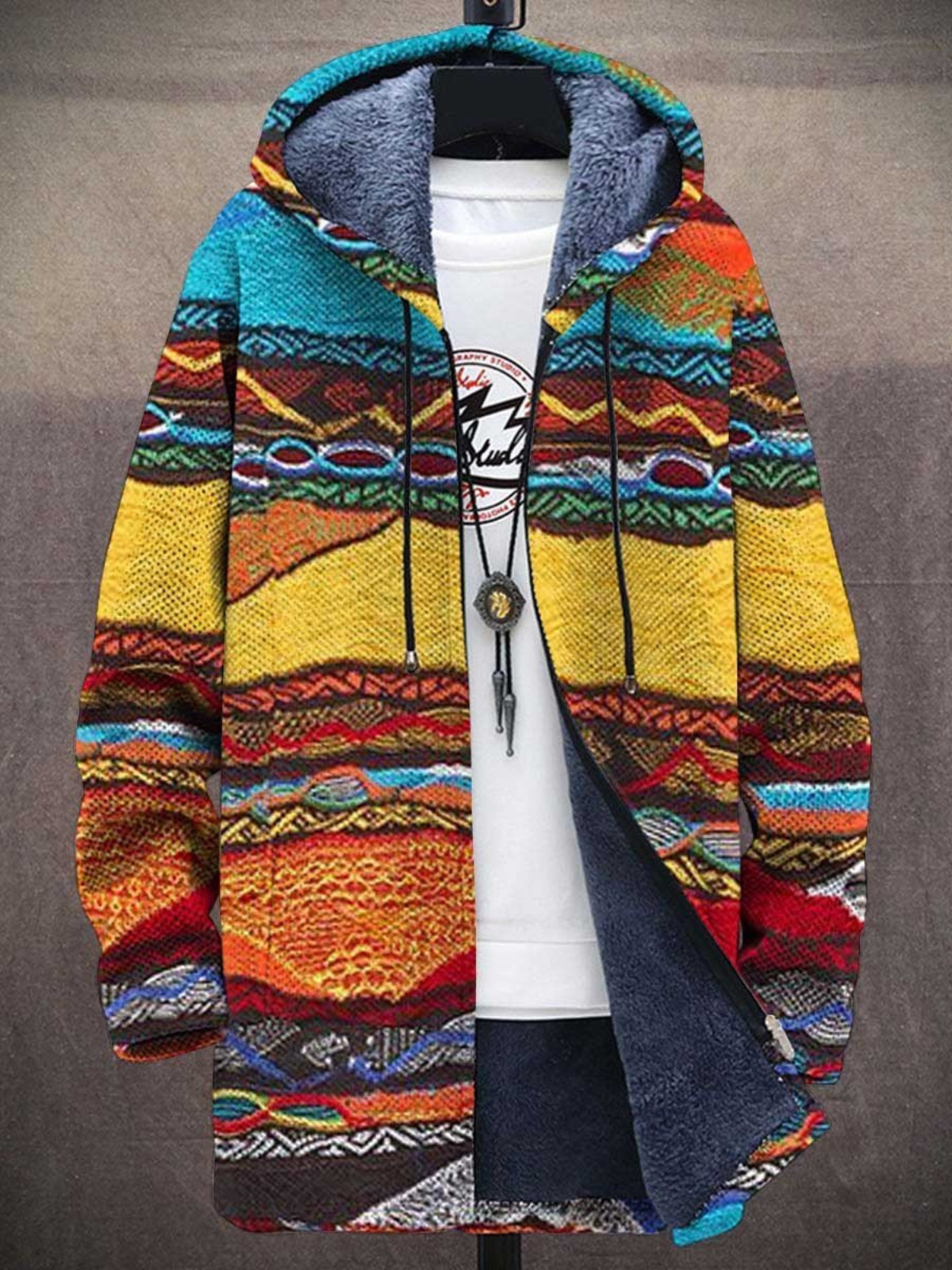 Jindalee™ | Luxurious cardigan with artistic inspiration
