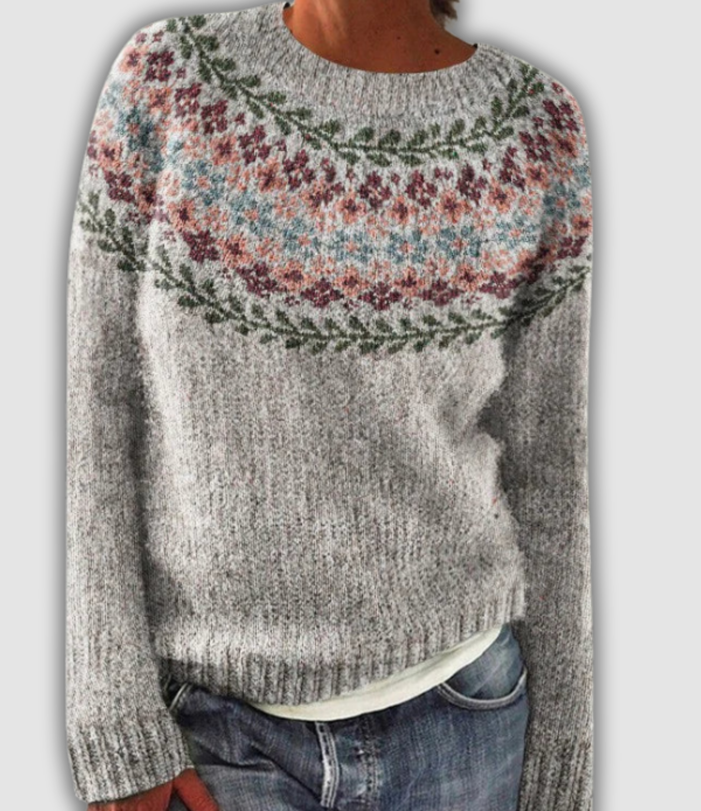 Kaia - Cozy Retro Sweater
