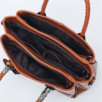 Jane | Elegant handbag with stylish braided handle for a sophisticated look