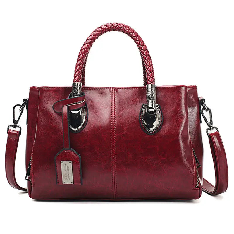 Jane | Elegant handbag with stylish braided handle for a sophisticated look