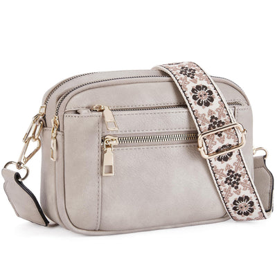 Olivia | Elegant and Versatile Crossbody Bag with Trendy Patterned Adjustable Strap