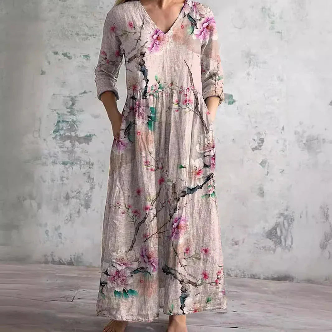 Ysolde Cherry Blossom Dress