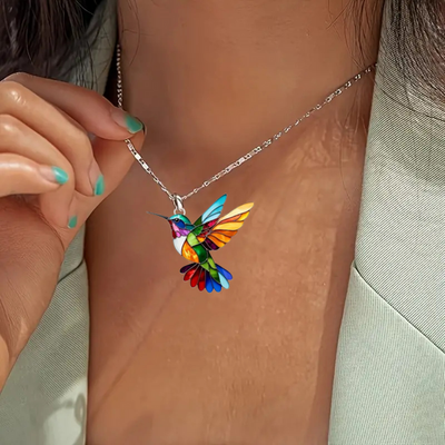Lena™ | Elegant Hummingbird Necklace