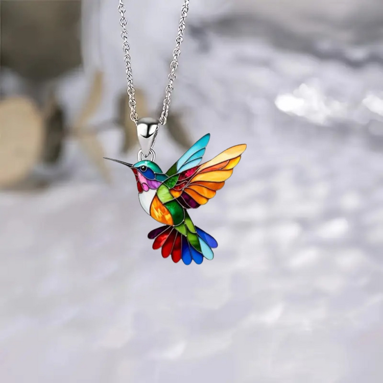 Lena™ | Elegant Hummingbird Necklace