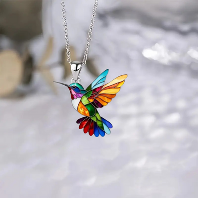Lena™ | Elegant Hummingbird Necklace