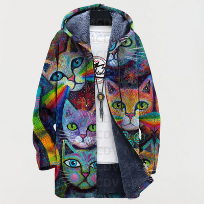 Luna | Rainbow Chat Cardigan