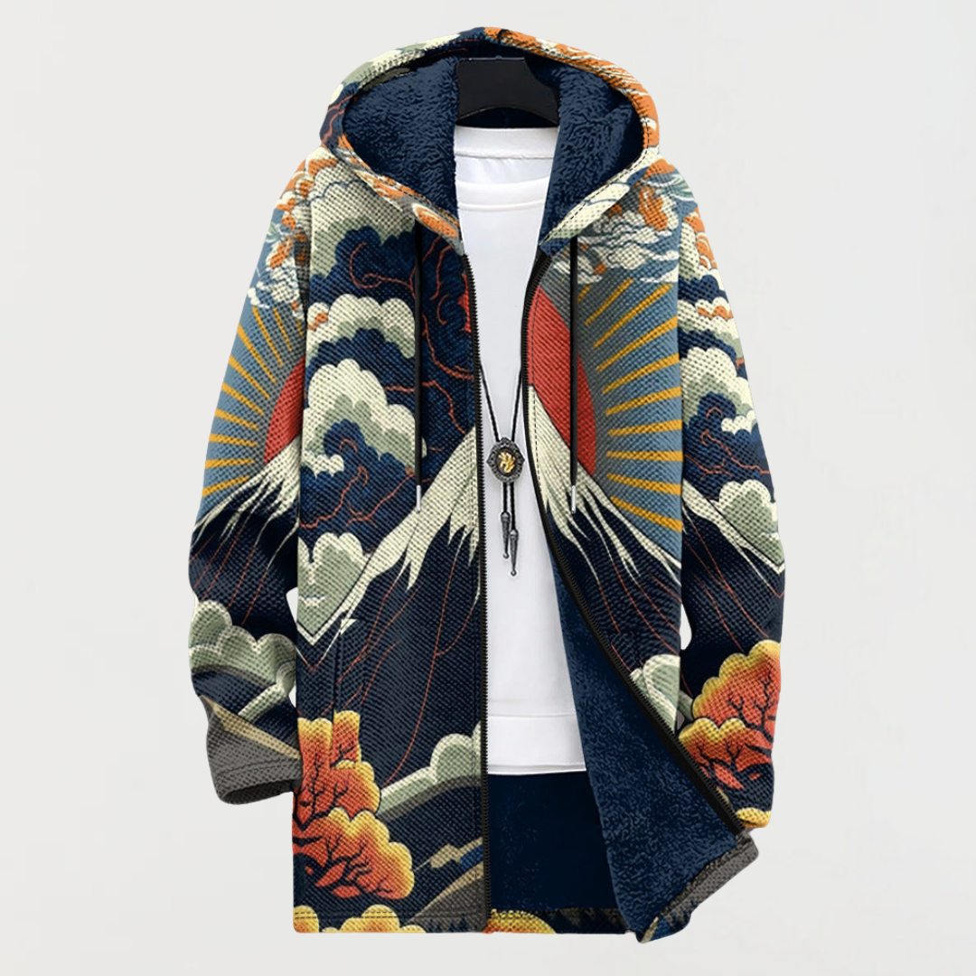 Hiro | Mountain White Cardigan