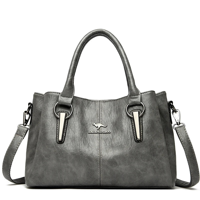Noora™ | Soft Leather Crossbody Bag