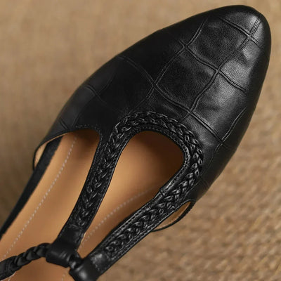 Sarah&Kate™| Kepa Leather Mary Janes
