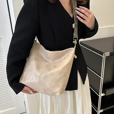 Charlotte | Elegant Classic Shoulder Bag with Adjustable Patterned Strap for Style and Comfort