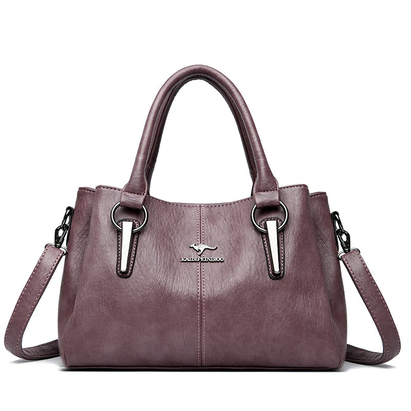 Noora™ | Soft Leather Crossbody Bag