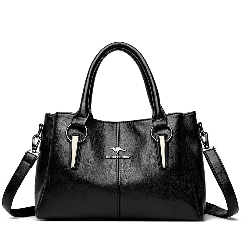 Noora™ | Soft Leather Crossbody Bag