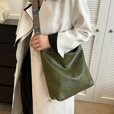Charlotte | Elegant Classic Shoulder Bag with Adjustable Patterned Strap for Style and Comfort