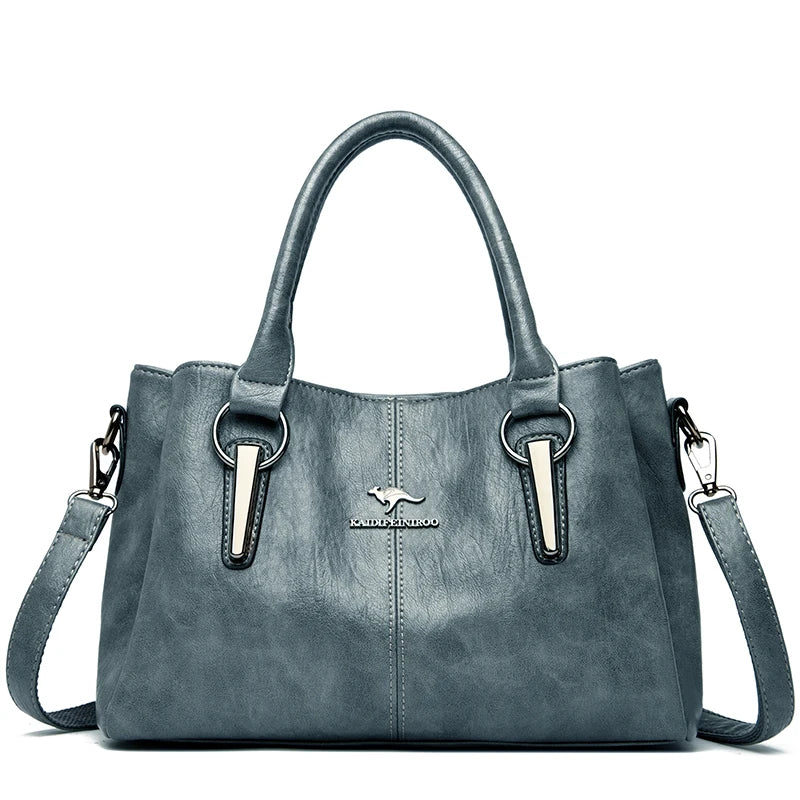 Noora™ | Soft Leather Crossbody Bag